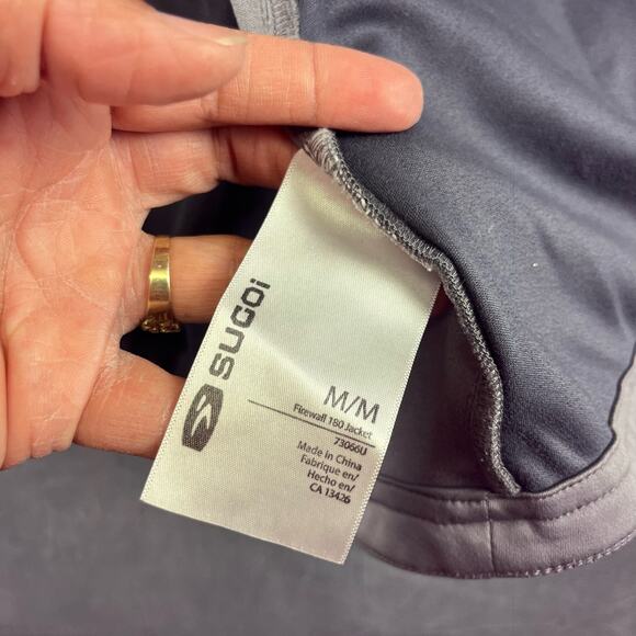 Sugoi Men's Medium Firewall 180 Jacket Performance Full Zip Cycling Reflective - Picture 6 of 10